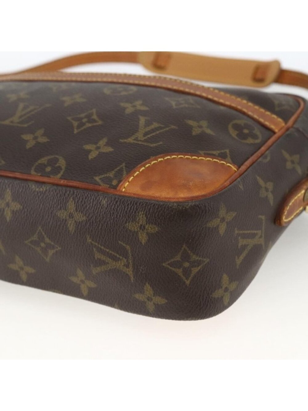 Authentic LOUIS VUITTON Monogram Trocadero 27 Shoulder Bag M51274 LV - Picture 6 of 16